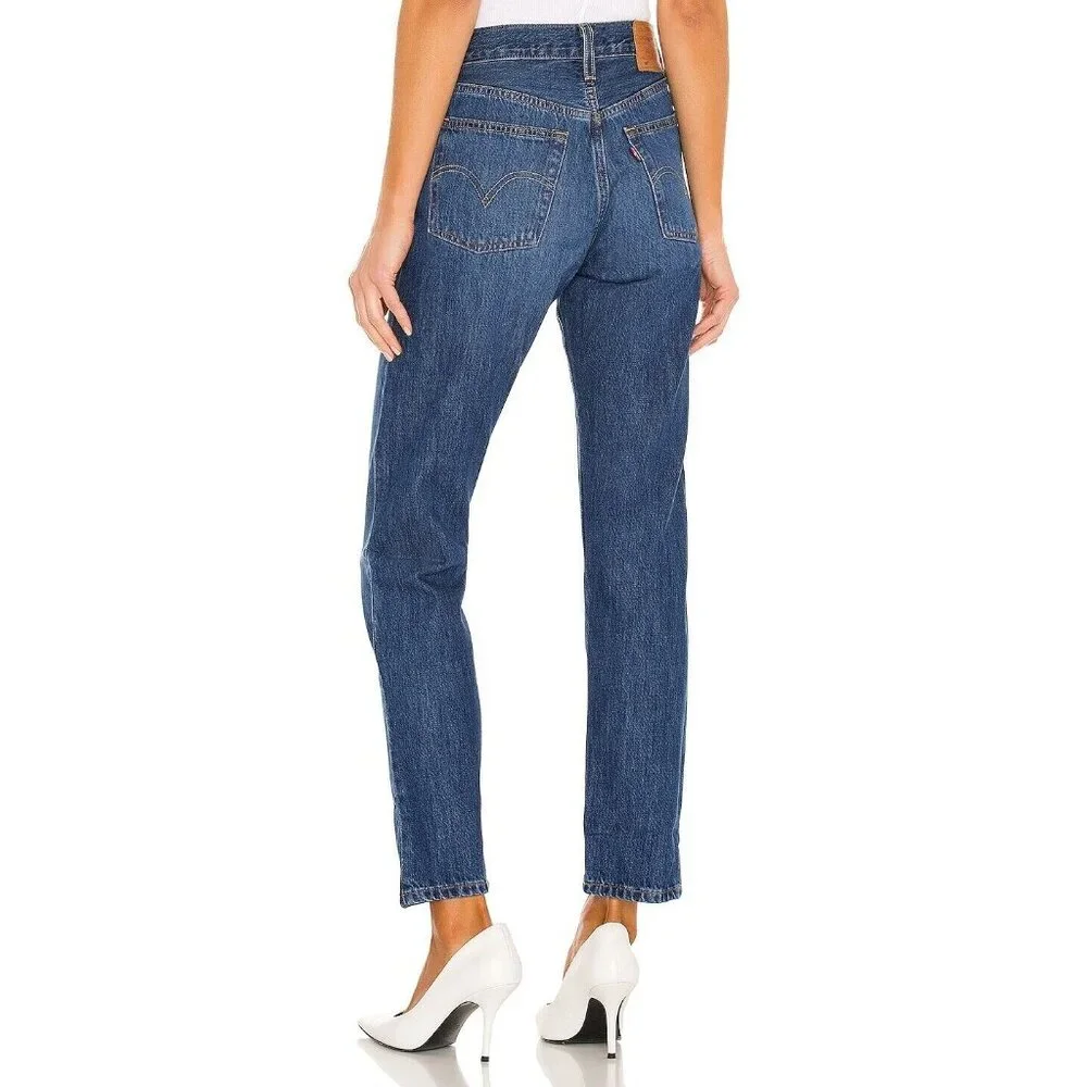 Levi's Size 25x32 501 Straight Leg Jean Market Sixth Street Wash GUC - Picture 3 of 11